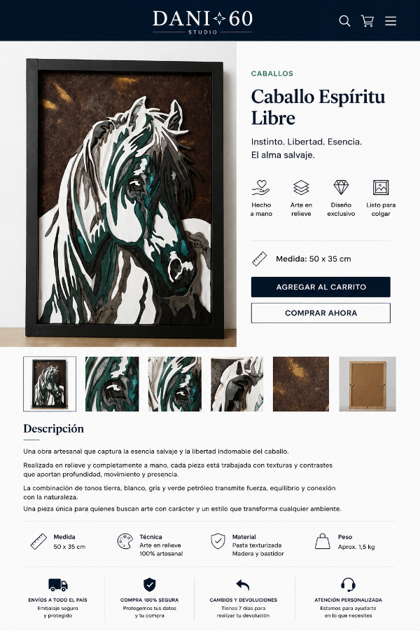 Producto - Caballo Espiritu Libre