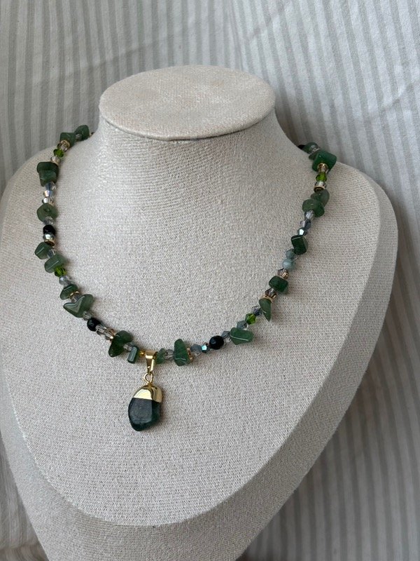Producto - Collar cuarzo verde