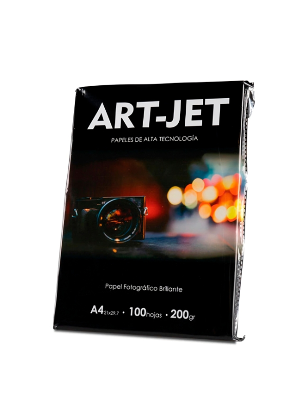 Producto - PAPEL FOTOGRÁFICO BRILLANTE 100 hojas 200 gramos