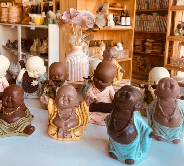 Producto - Mini monjes pintados