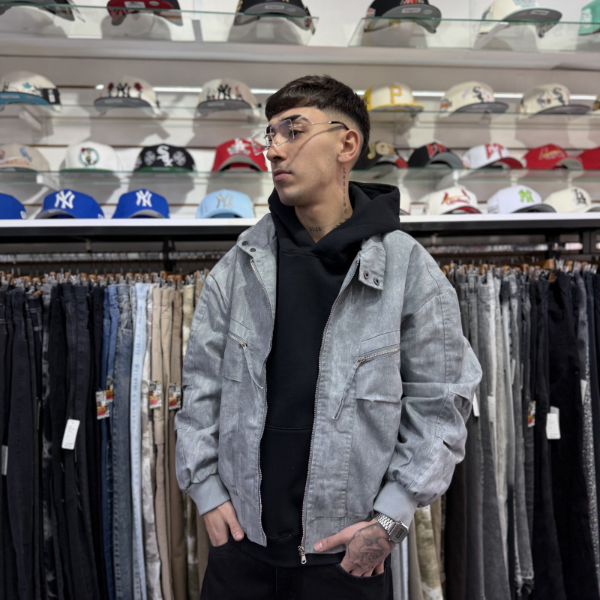 Producto - Campera Bomber Washed