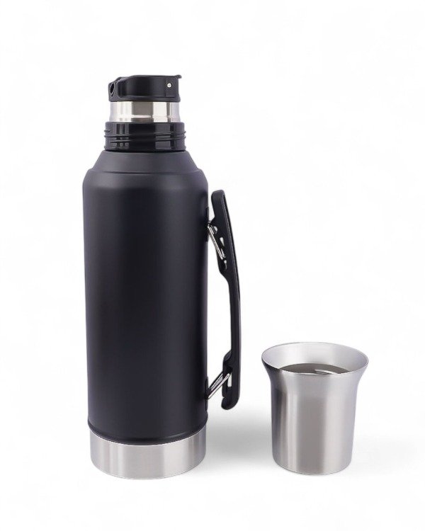 Producto - TERMO MATE SYSTEM NEGRO 1.2L