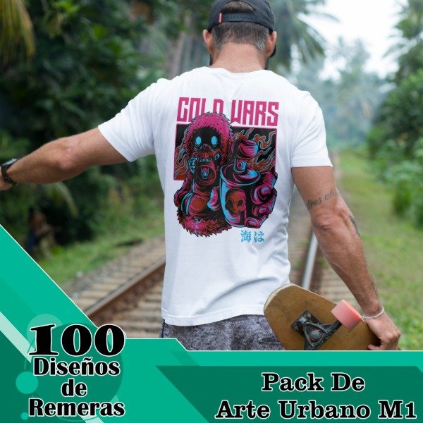 Producto - Diseños Digitales / Plantillas Para Remeras De Arte Urbano M1