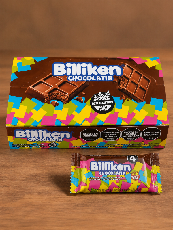 Producto - Billiken Chocolatin 20 unidades x 8 gr