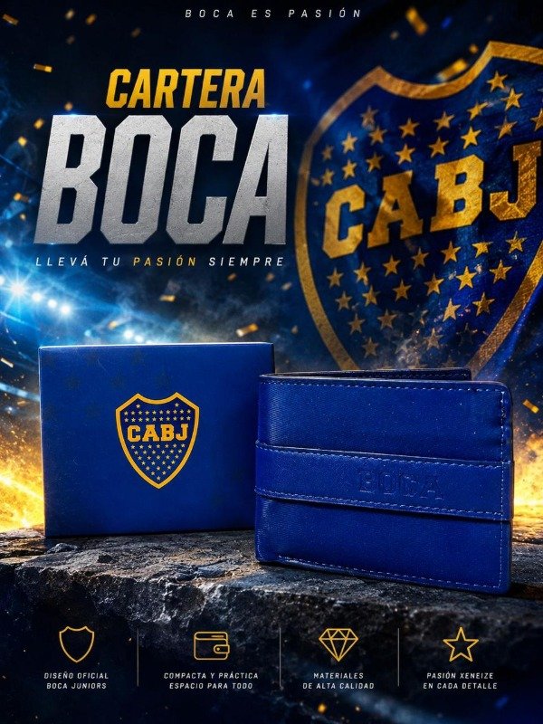 Producto - Billetera BOCA