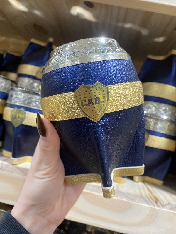 Producto - Mate de calabaza BOCA JUNIORS - 3