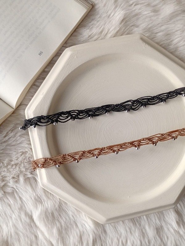 Producto - Choker de macrame Lilith