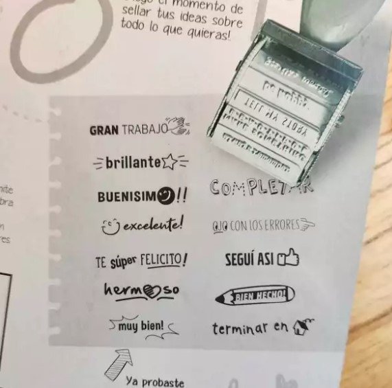 Producto - Sello Rotativo de correccion Docente