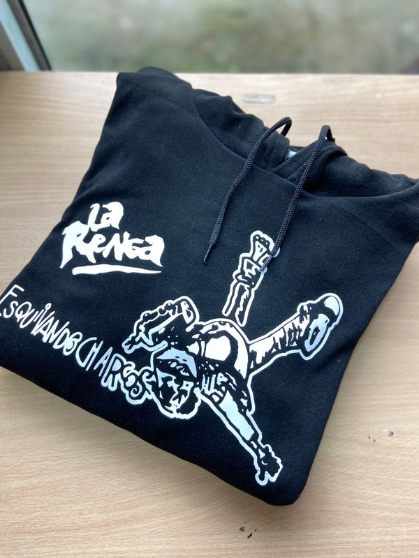 Producto - Buzo capucha #esquivandocharcos