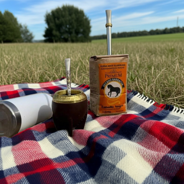 Producto - Yerba Caballo Negro Barbacua x 1 kg x 3 unidades