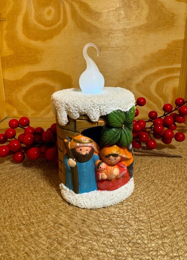 Producto - Pesebre Vela con luz (Efectivo: 11.920)