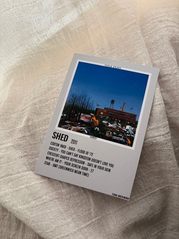 Producto - Print Shed - Title fight