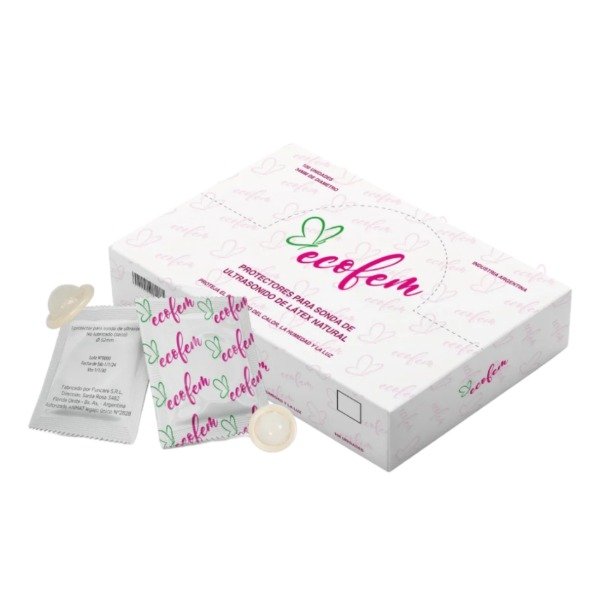 Producto - Fundas ecográficas/Preservativos x 144 unidades Sin lubricar ECO FEM