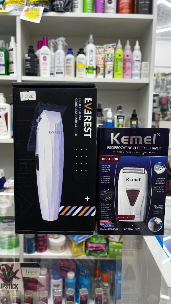 Producto - Kemei 3382 + Everest Clipper White