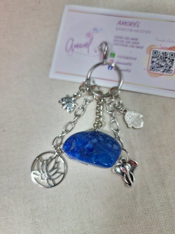 Producto - Llavero Ágata Azul