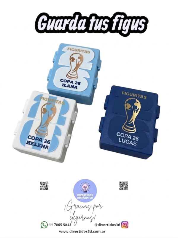Producto - Caja figus del mundial modelo 2