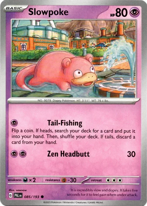 Producto - Slowpoke - 085/193 - Paldea Evolved
