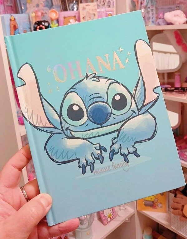 Producto - Cuaderno tapa dura Stitch Mooving