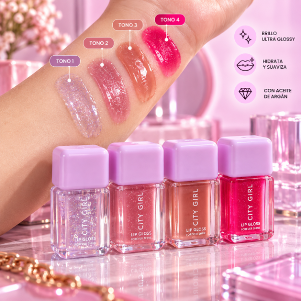Producto - Lip Gloss City brilloso - 1