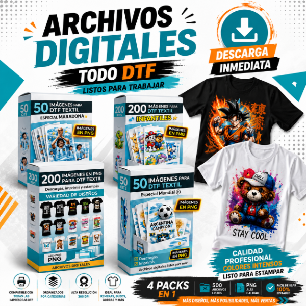 Producto - TODO DTF 4 EN 1