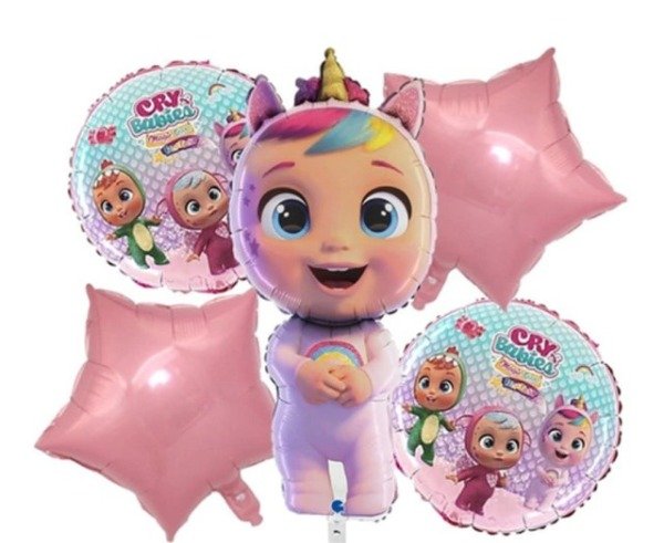 Producto - Set 5 Globos - Bebe Llorones