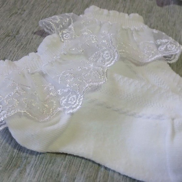 Producto - Medias con puntilla 1 - 3 años