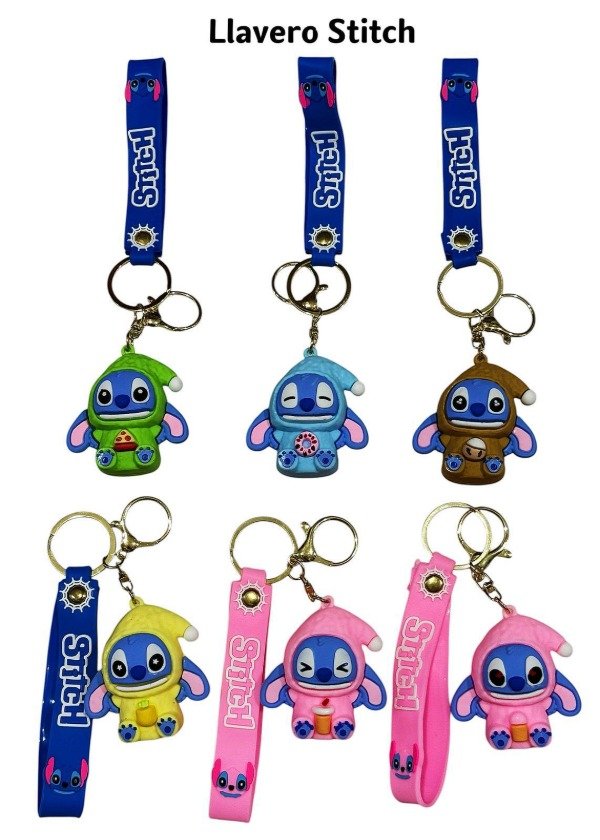 Producto - Llaveros Stitch Durmiendo