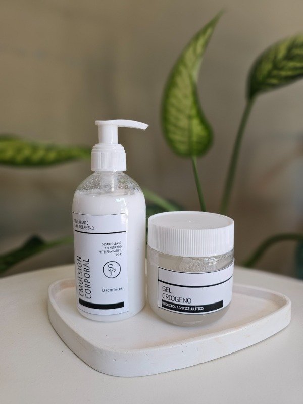 Producto - Emulsión Corporal + Gel Criógeno