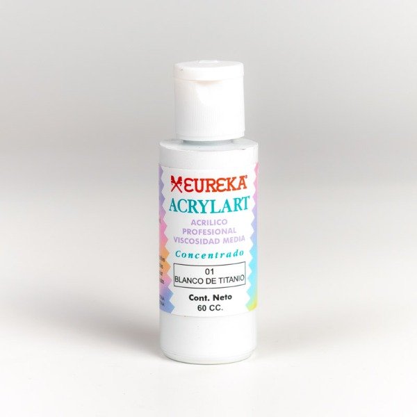 Producto - Blanco de Titanio x 60cc Acrilico Acrylart Profesional Eureka (01)