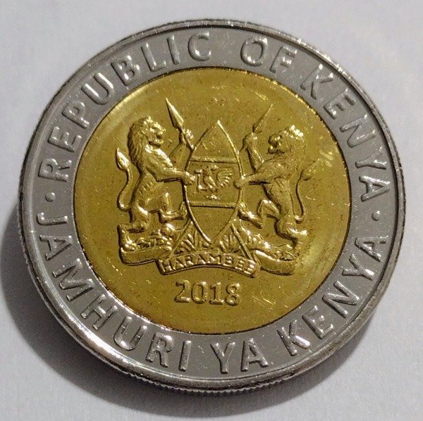 Producto - Kenia 20 shillings 2018 - 1