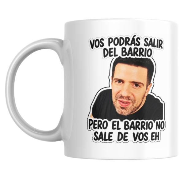 Producto - Taza - Martin Cirio - Vos podras salir del barrio 2