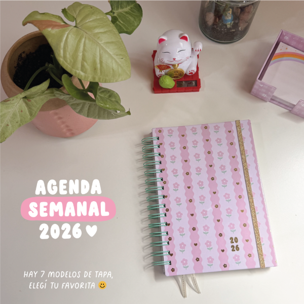 Producto - Agenda semanal 2026 -  PREVENTA