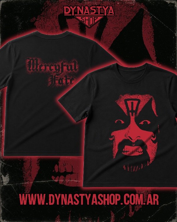 Producto - Remera - Mercyful Fate - Mercyful Face - 1