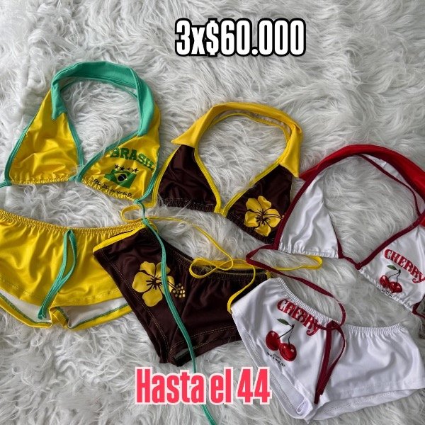Producto - Combo bikinis chomba (a eleccion)