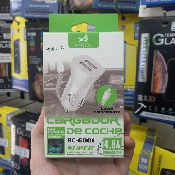 Producto - Cargador para auto - Tipo C