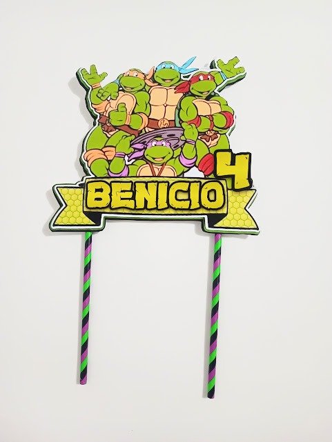 Producto - TOPPER TORTUGA NINJA