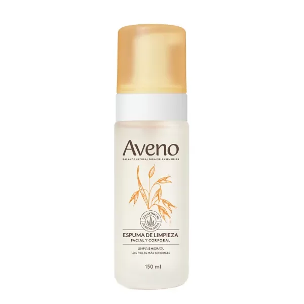 Producto - Espuma de Limpieza Facial Aveno x 150 ml