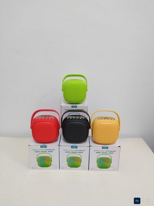 Producto - Parlantes portátiles Bluetooth con luces
