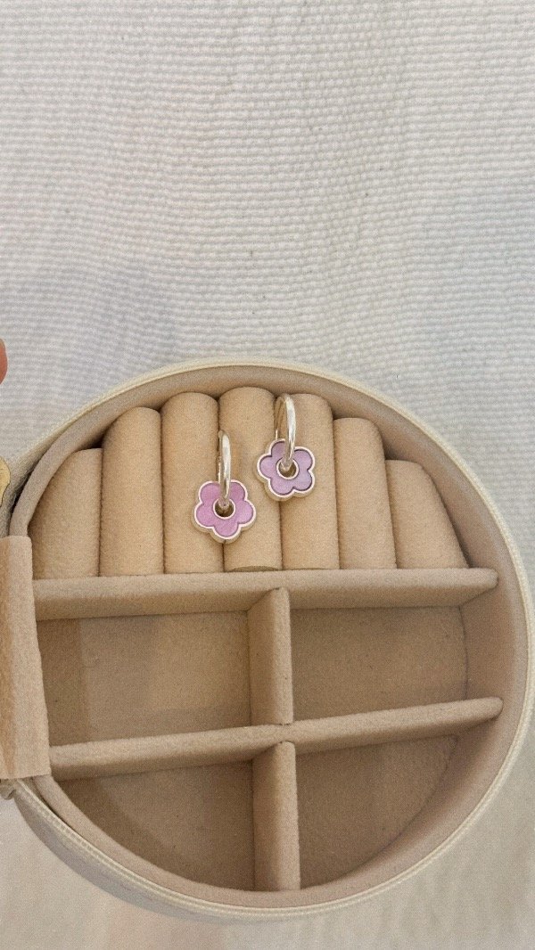 Producto - Aros Margarita Lila