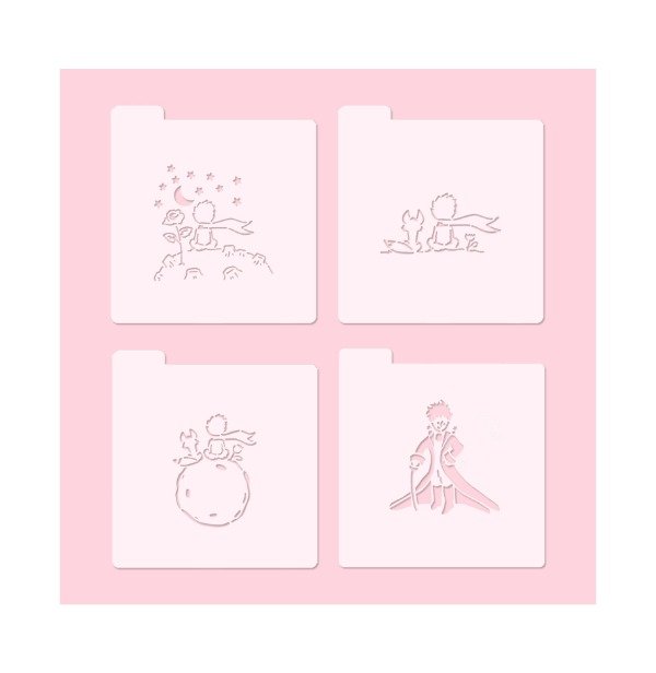 Producto - Stencil Set X4 El Principito -ei