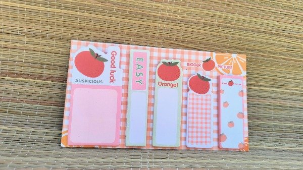 Producto - Notas señaladores naranja