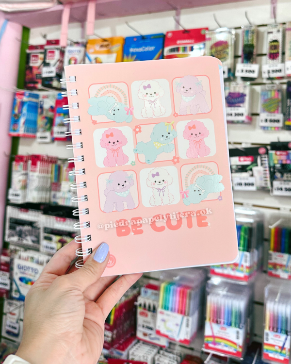 Producto - Cuaderno A5 semirigido be cute