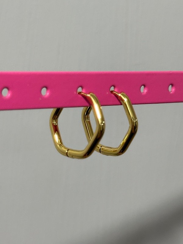 Producto - Aros Argolla Hexagono