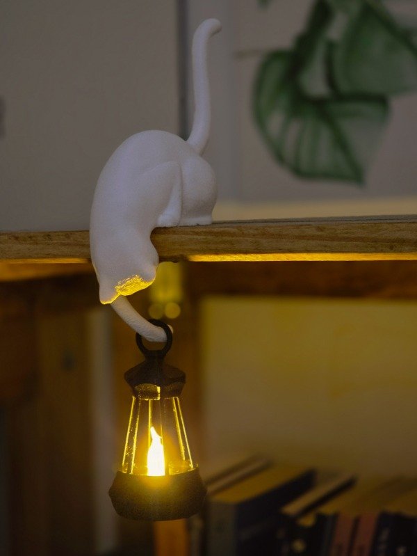 Producto - GATO CON FAROL PARA BIBLIOTECAS - 4