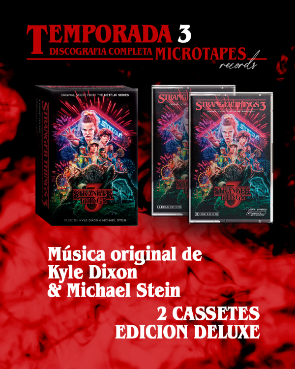 Producto - STRANGER THINGS TEMPORADA 3 BOX DELUXE (2 CASETTES)