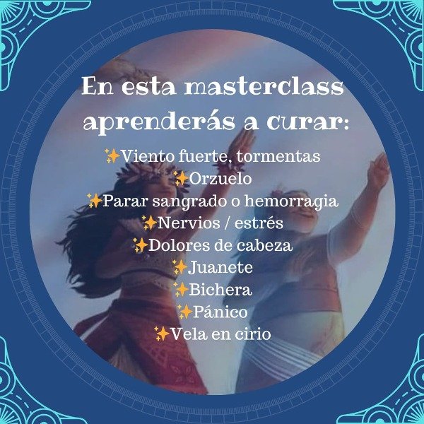Producto - MASTERCLASS DE SANACIONES POPULARES -  Grabado - 5