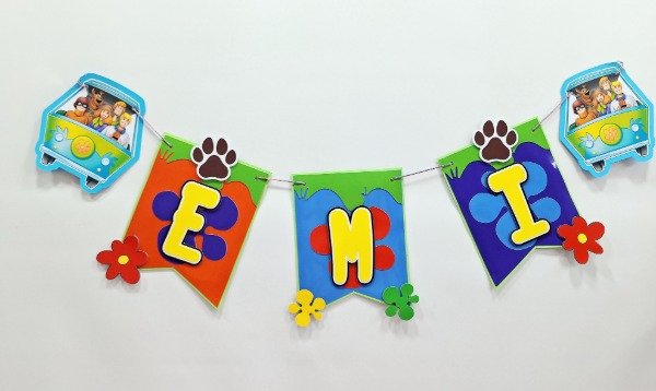 Producto - BANDERIN APLIQUES 3D - UNIDAD (letra) - 0
