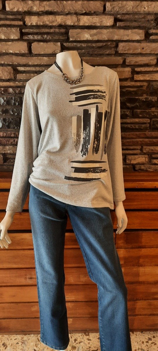 Producto - Remera lanilla estampada - 4