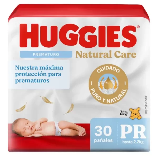 Producto - HUGGIES PREMATURO 30 NATURAL CARE