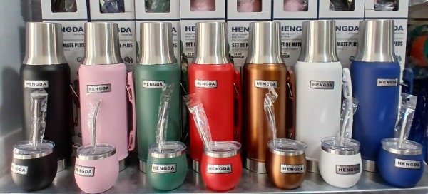 Producto - TERMO SYSTEM 1.2L CON MATE HENGDA